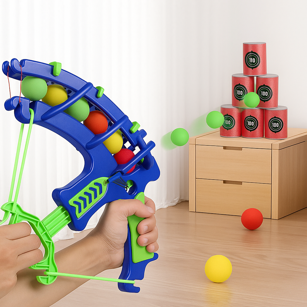 Weiche Armbrust zum Üben des Zielens