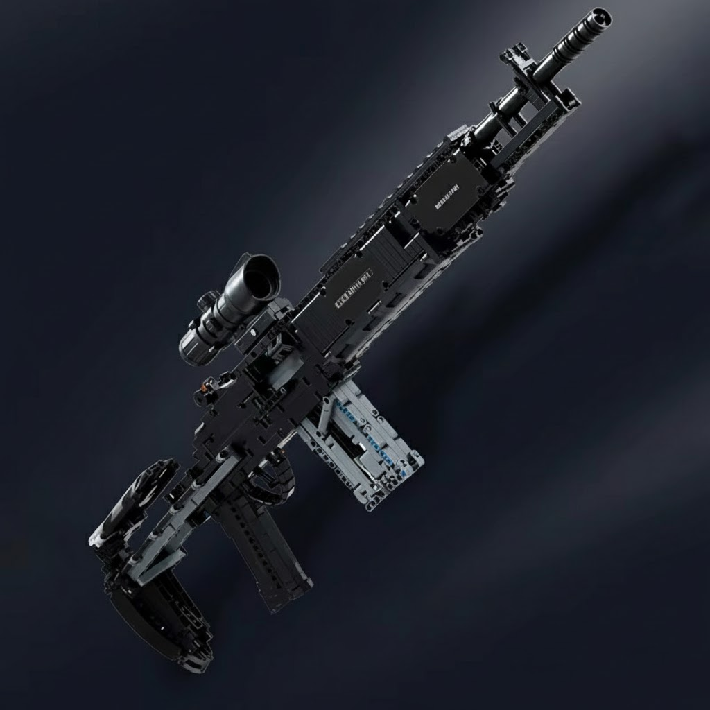 LogiBricks -  MK14 karabin - 1468 elementów