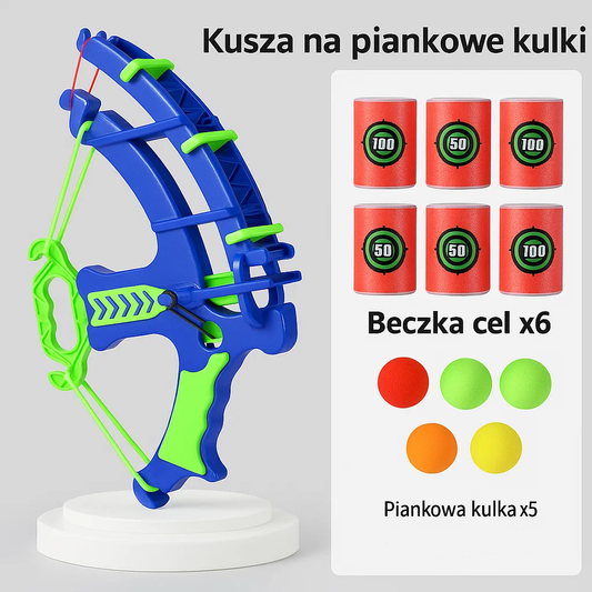 Weiche Armbrust zum Üben des Zielens