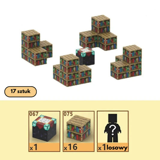 Verzauberte Bibliothek + KOSTENLOSE FIGUR