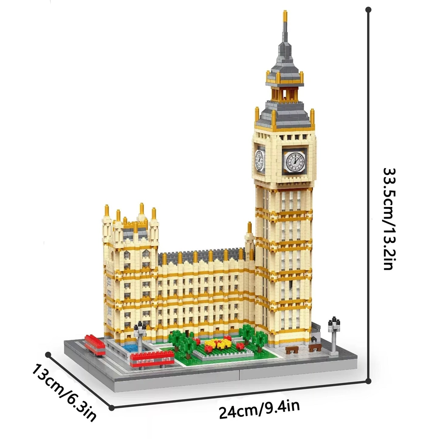 LogiBricks - Big Ben - 1000+ elementów